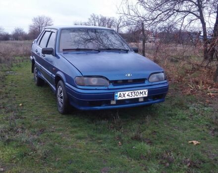 Синий ВАЗ 2115 Самара, объемом двигателя 1.6 л и пробегом 160 тыс. км за 1050 $, фото 2 на Automoto.ua