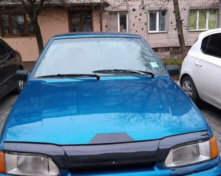 Синий ВАЗ 2115 Самара, объемом двигателя 1.6 л и пробегом 210 тыс. км за 1800 $, фото 1 на Automoto.ua