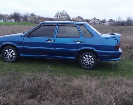 Синий ВАЗ 2115 Самара, объемом двигателя 1.6 л и пробегом 160 тыс. км за 1050 $, фото 11 на Automoto.ua