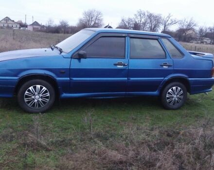 Синий ВАЗ 2115 Самара, объемом двигателя 1.6 л и пробегом 160 тыс. км за 1050 $, фото 10 на Automoto.ua