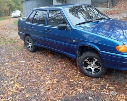 Синий ВАЗ 2115 Самара, объемом двигателя 0 л и пробегом 50 тыс. км за 3000 $, фото 1 на Automoto.ua