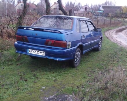 Синий ВАЗ 2115 Самара, объемом двигателя 1.6 л и пробегом 160 тыс. км за 1050 $, фото 3 на Automoto.ua