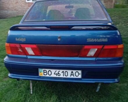 Синий ВАЗ 2115 Самара, объемом двигателя 1.6 л и пробегом 200 тыс. км за 2000 $, фото 1 на Automoto.ua