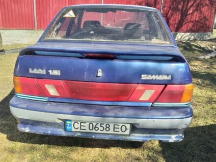 Синий ВАЗ 2115 Самара, объемом двигателя 1.5 л и пробегом 200 тыс. км за 228 $, фото 1 на Automoto.ua