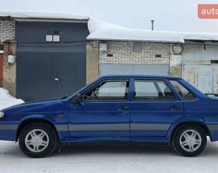 Синій ВАЗ 2115 Самара, об'ємом двигуна 1.5 л та пробігом 224 тис. км за 1400 $, фото 1 на Automoto.ua