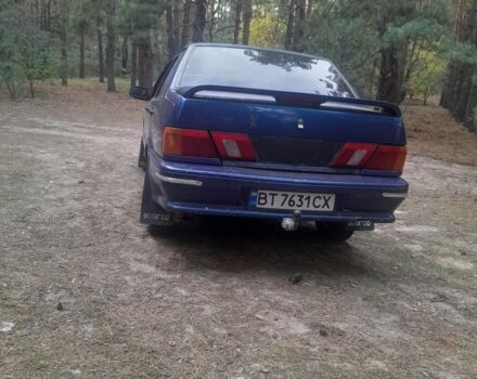 Синий ВАЗ 2115 Самара, объемом двигателя 1.5 л и пробегом 250 тыс. км за 1500 $, фото 1 на Automoto.ua