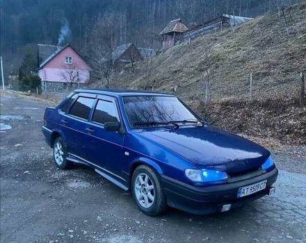Синій ВАЗ 2115 Самара, об'ємом двигуна 1.5 л та пробігом 450 тис. км за 1100 $, фото 1 на Automoto.ua