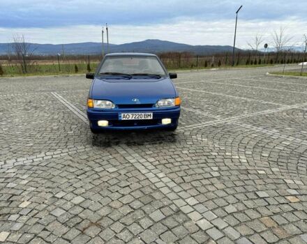 Синий ВАЗ 2115 Самара, объемом двигателя 1.5 л и пробегом 200 тыс. км за 1250 $, фото 1 на Automoto.ua