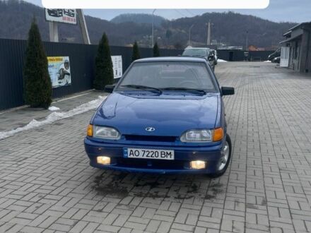 Синий ВАЗ 2115 Самара, объемом двигателя 1.5 л и пробегом 235 тыс. км за 1250 $, фото 1 на Automoto.ua