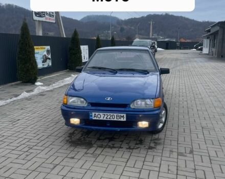 Синий ВАЗ 2115 Самара, объемом двигателя 1.5 л и пробегом 235 тыс. км за 1250 $, фото 1 на Automoto.ua