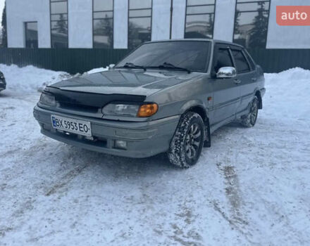 Синий ВАЗ 2115 Самара, объемом двигателя 1.5 л и пробегом 263 тыс. км за 1150 $, фото 1 на Automoto.ua