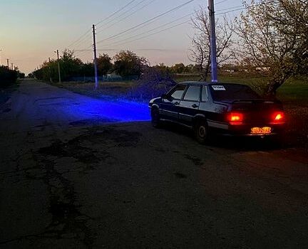Синій ВАЗ 2115 Самара, об'ємом двигуна 1.5 л та пробігом 400 тис. км за 1150 $, фото 1 на Automoto.ua