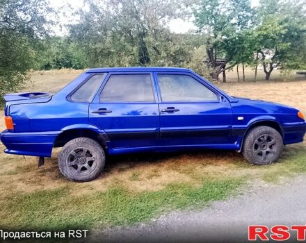 Синий ВАЗ 2115 Самара, объемом двигателя 1.5 л и пробегом 0 тыс. км за 1500 $, фото 1 на Automoto.ua