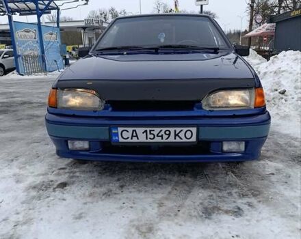Синий ВАЗ 2115 Самара, объемом двигателя 1.5 л и пробегом 161 тыс. км за 2350 $, фото 1 на Automoto.ua