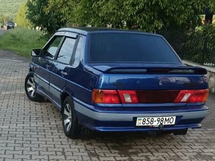 Синий ВАЗ 2115 Самара, объемом двигателя 1.5 л и пробегом 89 тыс. км за 1900 $, фото 1 на Automoto.ua