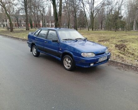 Синий ВАЗ 2115 Самара, объемом двигателя 1 л и пробегом 1 тыс. км за 1200 $, фото 1 на Automoto.ua