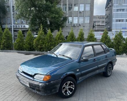 Синий ВАЗ 2115 Самара, объемом двигателя 1.5 л и пробегом 150 тыс. км за 999 $, фото 1 на Automoto.ua