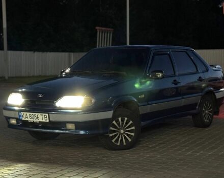 Синій ВАЗ 2115 Самара, об'ємом двигуна 1.5 л та пробігом 162 тис. км за 1900 $, фото 1 на Automoto.ua