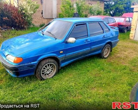 Синий ВАЗ 2115 Самара, объемом двигателя 1.5 л и пробегом 0 тыс. км за 1300 $, фото 1 на Automoto.ua