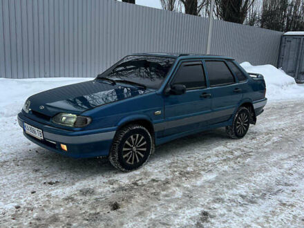 Синий ВАЗ 2115 Самара, объемом двигателя 1.5 л и пробегом 153 тыс. км за 2499 $, фото 1 на Automoto.ua