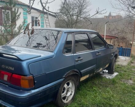 Синий ВАЗ 2115 Самара, объемом двигателя 1.5 л и пробегом 450 тыс. км за 437 $, фото 1 на Automoto.ua