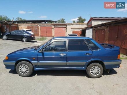 Синій ВАЗ 2115 Самара, об'ємом двигуна 1.5 л та пробігом 128 тис. км за 2300 $, фото 1 на Automoto.ua
