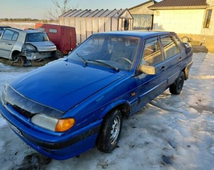 Синий ВАЗ 2115 Самара, объемом двигателя 0 л и пробегом 235 тыс. км за 1100 $, фото 1 на Automoto.ua