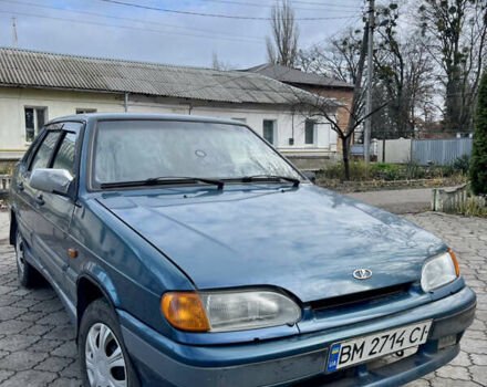 Синий ВАЗ 2115 Самара, объемом двигателя 1.5 л и пробегом 150 тыс. км за 1450 $, фото 1 на Automoto.ua