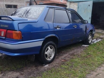 Синій ВАЗ 2115 Самара, об'ємом двигуна 1.5 л та пробігом 280 тис. км за 1000 $, фото 1 на Automoto.ua