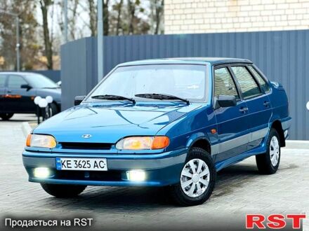 Синий ВАЗ 2115 Самара, объемом двигателя 1.5 л и пробегом 205 тыс. км за 2150 $, фото 1 на Automoto.ua