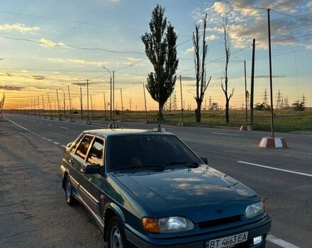 Синий ВАЗ 2115 Самара, объемом двигателя 1.5 л и пробегом 350 тыс. км за 2500 $, фото 1 на Automoto.ua