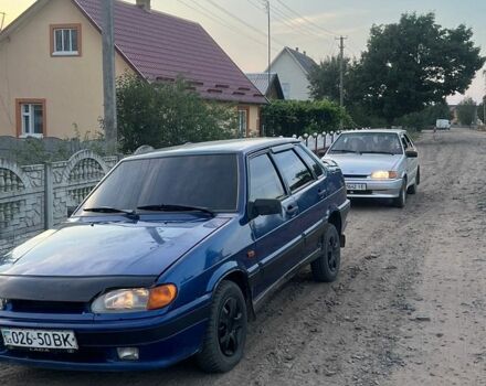 Синий ВАЗ 2115 Самара, объемом двигателя 1.5 л и пробегом 240 тыс. км за 1150 $, фото 1 на Automoto.ua