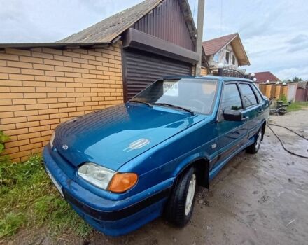 Синий ВАЗ 2115 Самара, объемом двигателя 1.5 л и пробегом 320 тыс. км за 1462 $, фото 1 на Automoto.ua