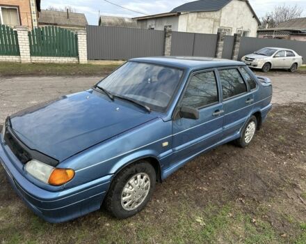 Синий ВАЗ 2115 Самара, объемом двигателя 1.5 л и пробегом 250 тыс. км за 1299 $, фото 1 на Automoto.ua