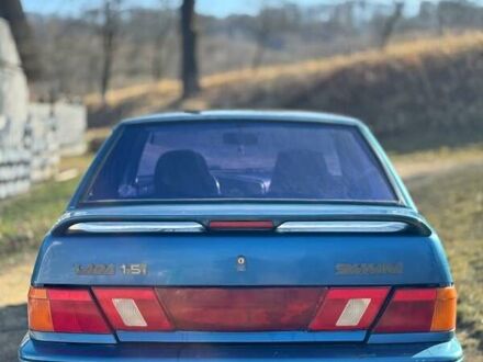 Синий ВАЗ 2115 Самара, объемом двигателя 1.5 л и пробегом 162 тыс. км за 1800 $, фото 1 на Automoto.ua