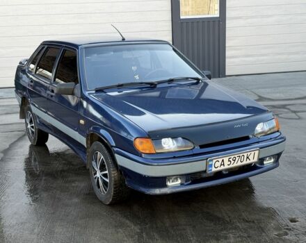 Синий ВАЗ 2115 Самара, объемом двигателя 1.5 л и пробегом 200 тыс. км за 1900 $, фото 1 на Automoto.ua