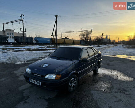 Синий ВАЗ 2115 Самара, объемом двигателя 1.5 л и пробегом 182 тыс. км за 850 $, фото 1 на Automoto.ua