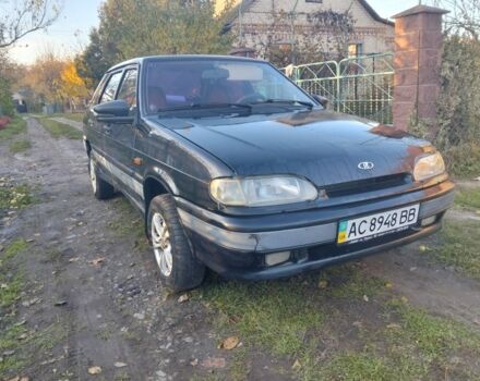 Синий ВАЗ 2115 Самара, объемом двигателя 1.5 л и пробегом 356 тыс. км за 1300 $, фото 1 на Automoto.ua