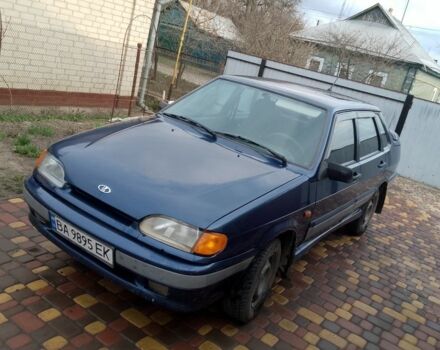 Синий ВАЗ 2115 Самара, объемом двигателя 1.5 л и пробегом 210 тыс. км за 1500 $, фото 1 на Automoto.ua