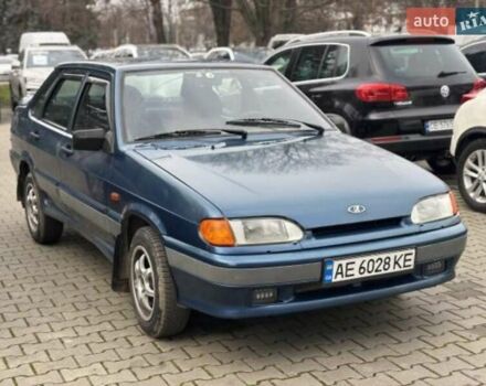 Синий ВАЗ 2115 Самара, объемом двигателя 1.5 л и пробегом 117 тыс. км за 2200 $, фото 1 на Automoto.ua