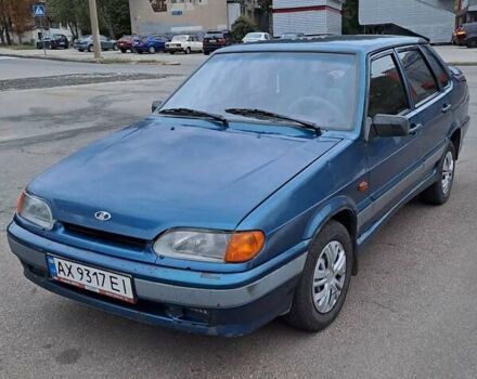 Синий ВАЗ 2115 Самара, объемом двигателя 1.5 л и пробегом 238 тыс. км за 1820 $, фото 1 на Automoto.ua