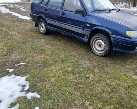 Синій ВАЗ 2115 Самара, об'ємом двигуна 0 л та пробігом 120 тис. км за 800 $, фото 1 на Automoto.ua