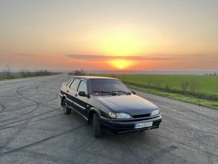 Синий ВАЗ 2115 Самара, объемом двигателя 1.6 л и пробегом 229 тыс. км за 1200 $, фото 1 на Automoto.ua