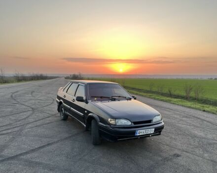 Синий ВАЗ 2115 Самара, объемом двигателя 1.6 л и пробегом 229 тыс. км за 1200 $, фото 1 на Automoto.ua