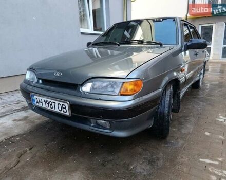 Синий ВАЗ 2115 Самара, объемом двигателя 1.5 л и пробегом 205 тыс. км за 2400 $, фото 1 на Automoto.ua