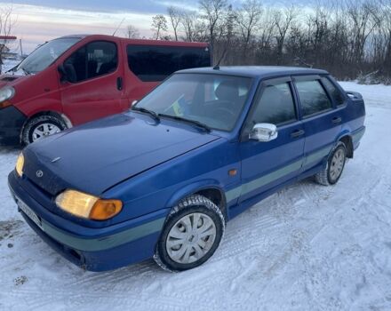 Синій ВАЗ 2115 Самара, об'ємом двигуна 1.5 л та пробігом 255 тис. км за 1150 $, фото 1 на Automoto.ua