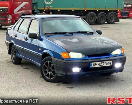 Синий ВАЗ 2115 Самара, объемом двигателя 1.5 л и пробегом 349 тыс. км за 2300 $, фото 1 на Automoto.ua