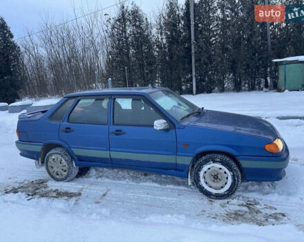 Синій ВАЗ 2115 Самара, об'ємом двигуна 1.5 л та пробігом 255 тис. км за 1150 $, фото 1 на Automoto.ua