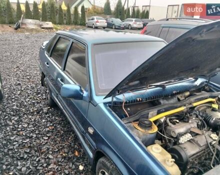 Синій ВАЗ 2115 Самара, об'ємом двигуна 1.6 л та пробігом 350 тис. км за 1200 $, фото 1 на Automoto.ua