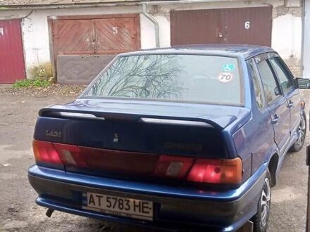 Синий ВАЗ 2115 Самара, объемом двигателя 1.5 л и пробегом 142 тыс. км за 1800 $, фото 1 на Automoto.ua